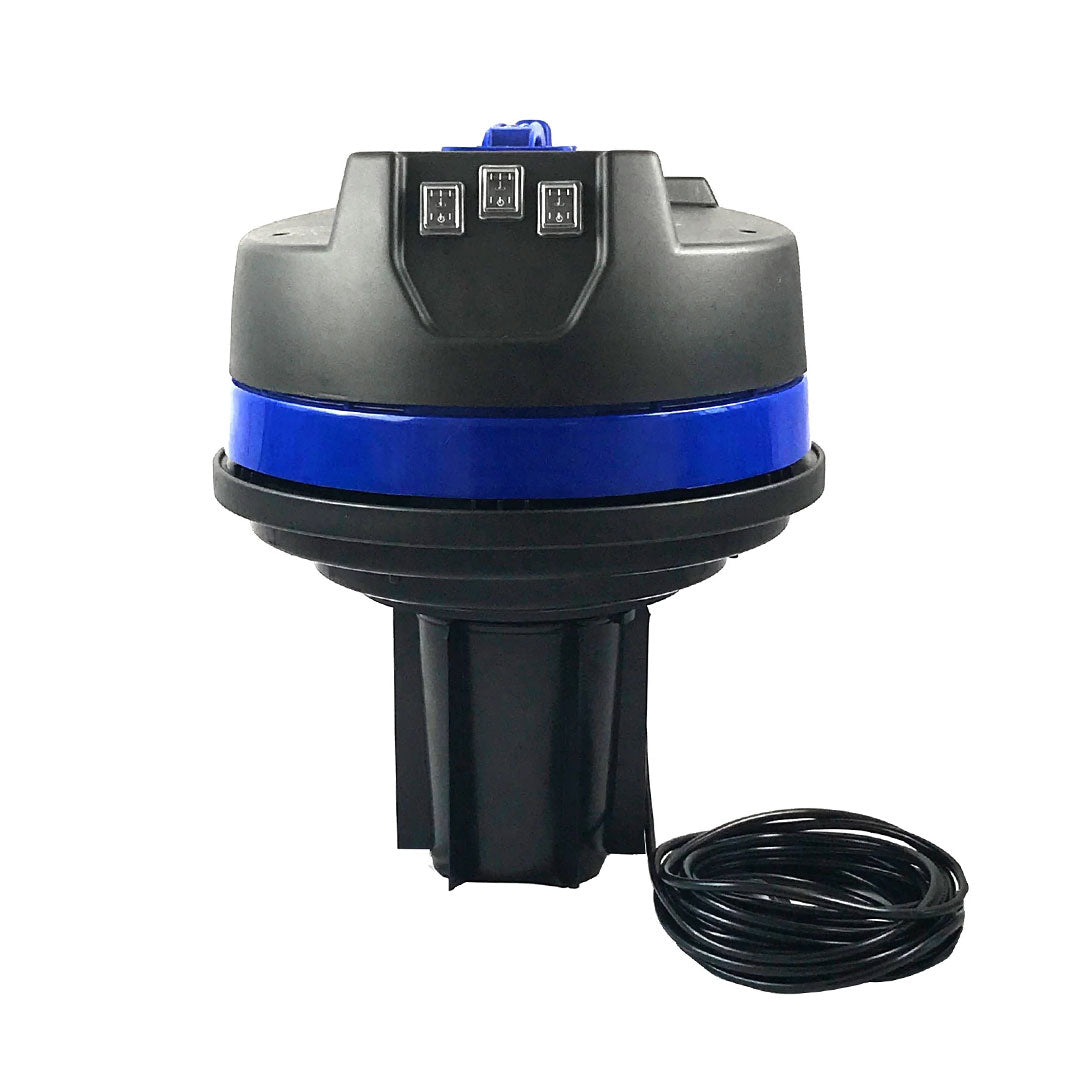 Gallery image 5 for 20ft (2 Story) Gutter Vacuum Cleaning System, 16 Gallon Classic Cyclone, 3600 Watts, 3 x Motor Vacuum and 15ft 2" Diameter Hose (Bundle Discount)