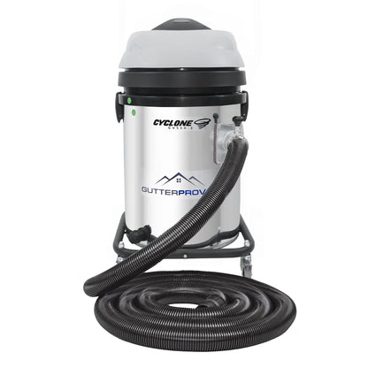Cyclone 13 Gallon 2200W Dual Motor 120V Stainless Steel Residential Gutter Vacuum