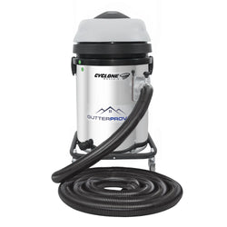 Cyclone 13 Gallon 2200W Dual Motor 120V Stainless Steel Residential Gutter Vacuum