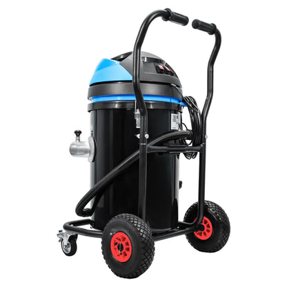 20 Gallon Cyclone II 3600W Polypropylene Gutter Vacuum with 40 Foot Aluminum Poles and Bag
