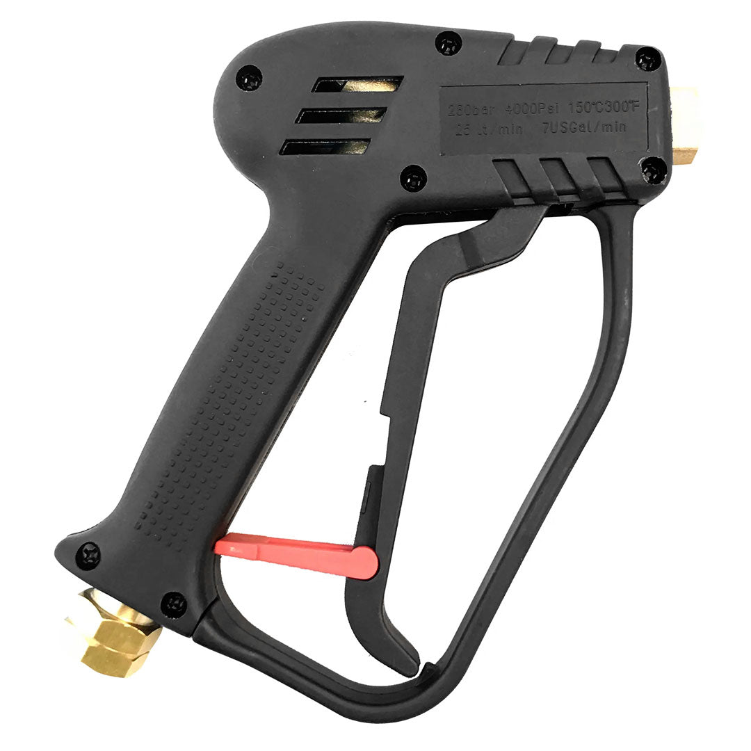 Gallery image 3 for Heavy Duty Pressure Trigger Gun, 4000 psi, 3/8 inch NPT female inlet, 1/4 inch NPT female outlet.