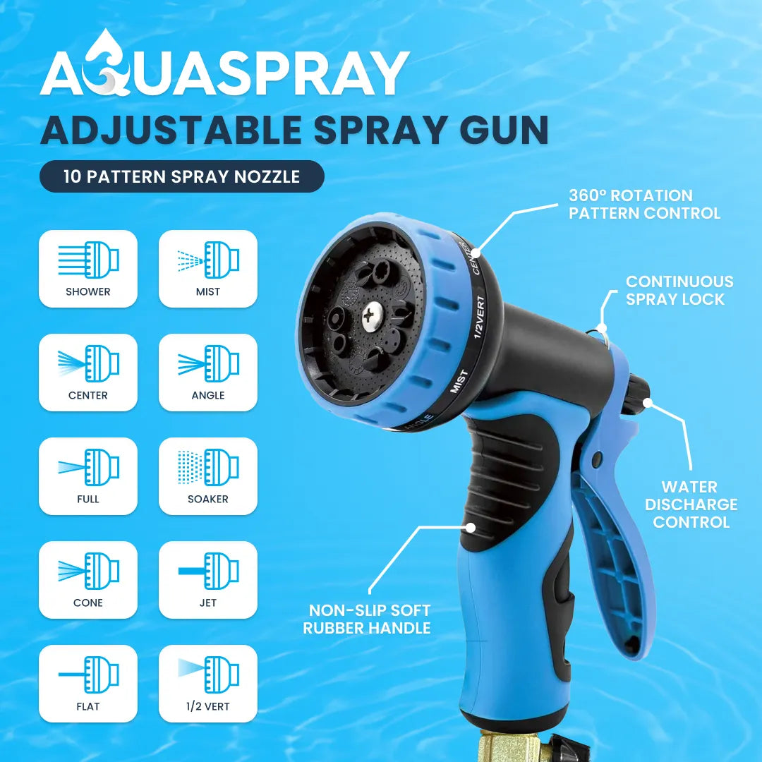 AquaSpray Rolling 16 Gallon Water Tank with DI Resin Tank and Waterfed Pole for Window and Solar Panel Cleaning