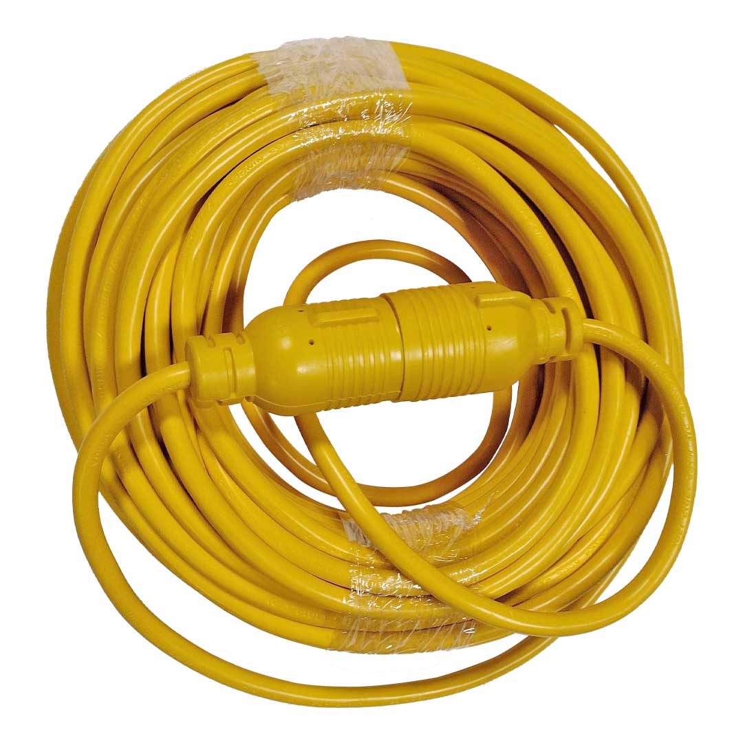 Gallery image 4 for 100 Foot NEMA Extension Power Cord with Cable Organizer