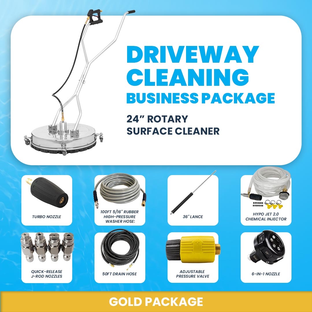 Gold Driveway Cleaning Specialist Business Package