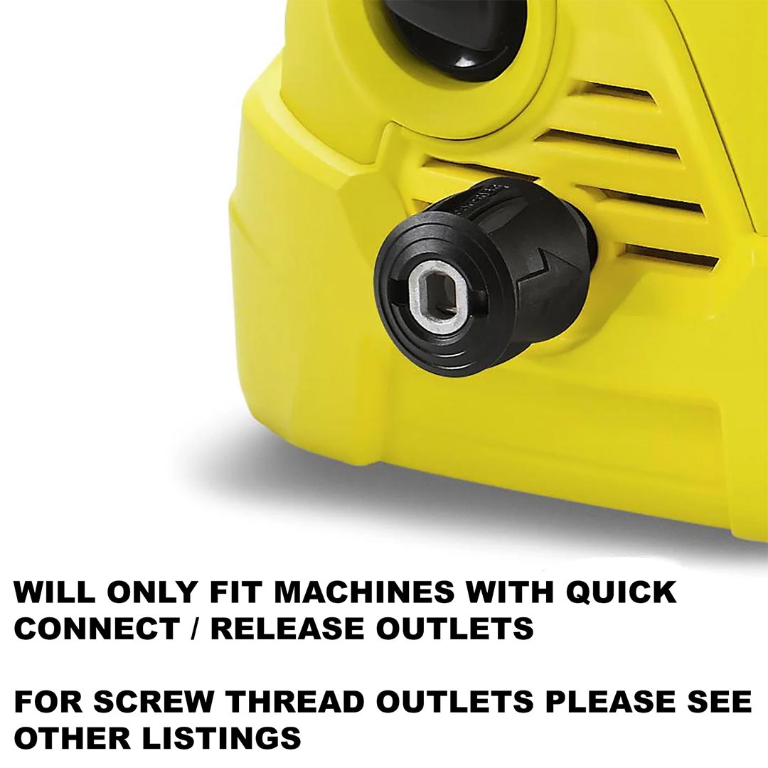 Gallery image 5 for 25 Foot Karcher Replacement Pressure Washer Hose M22F to Click (fits New Karcher trigger guns)