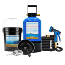 Aquaspray water filter kit including a 10l resin tank, 10l mixed bed resin bucket, hose, spray nozzle and TDS meter.