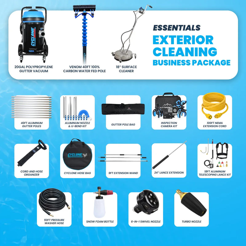 Essentials Commercial Exterior Cleaning Business Start-up Package