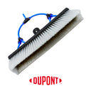 12-inch Aquaspray Venom Water Fed Poles Brush featuring mixed DuPont nylon and boars hair bristles with blue water lines.