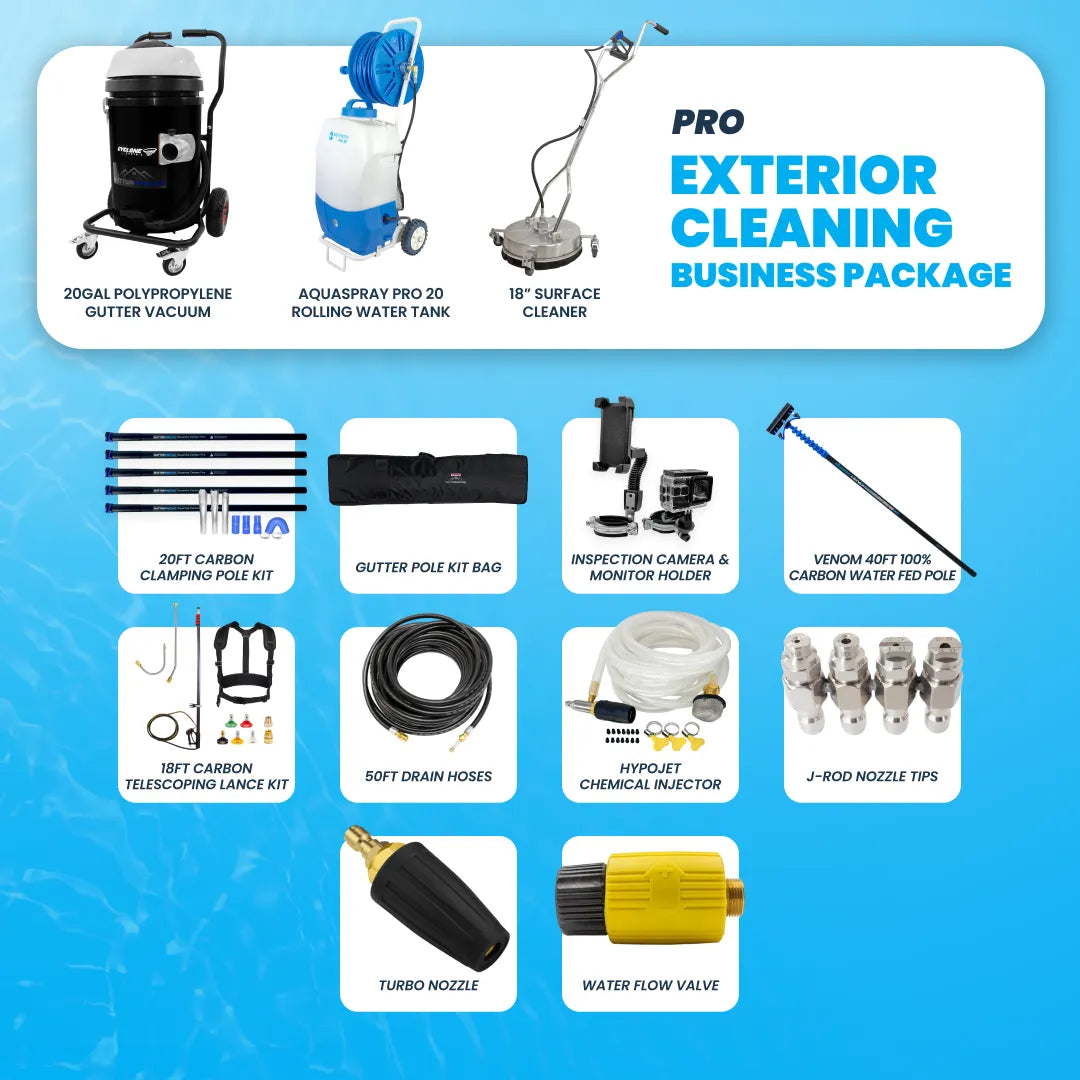 Pro Commercial Exterior Cleaning Business Start-up Package