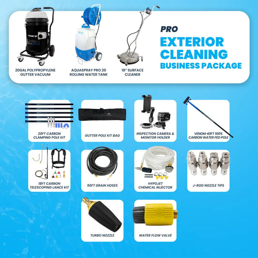 Pro Commercial Exterior Cleaning Business Start-up Package