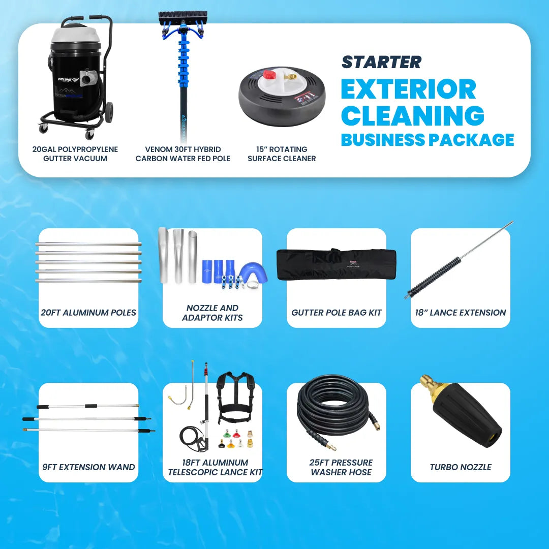 Starter Commercial Exterior Cleaning Business Start-up Package