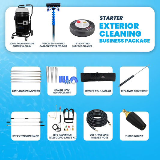 Starter Commercial Exterior Cleaning Business Start-up Package