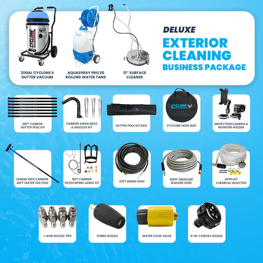 Deluxe Commercial Exterior Cleaning Business Start-up Package