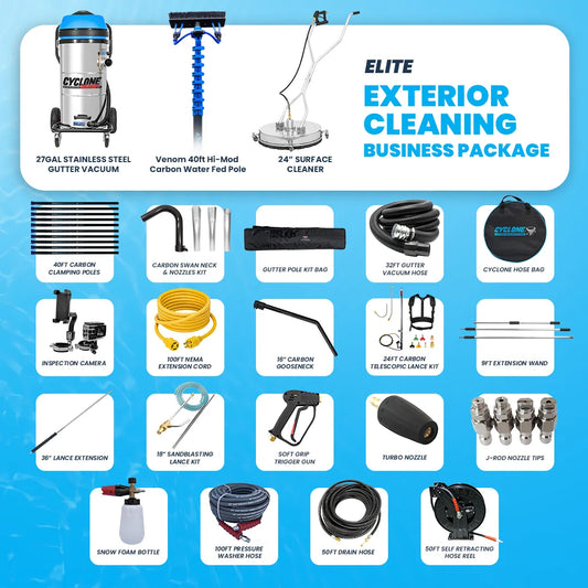 Elite Commercial Exterior Cleaning Business Start-up Package