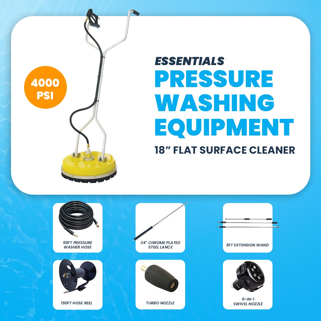 Gallery image 1 for Essentials Pressure Washing and Driveway Cleaning Business Start-up Package