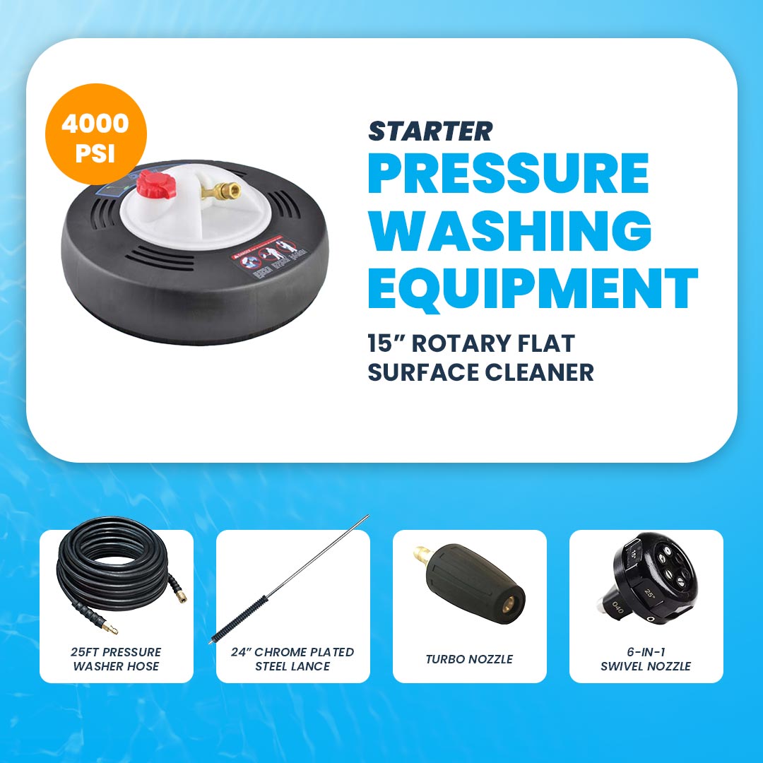 Gallery image 1 for Starter Pressure Washing and Driveway Cleaning Business Start-up Package