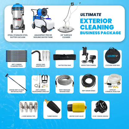 Ultimate Commercial Exterior Cleaning Business Start-up Package
