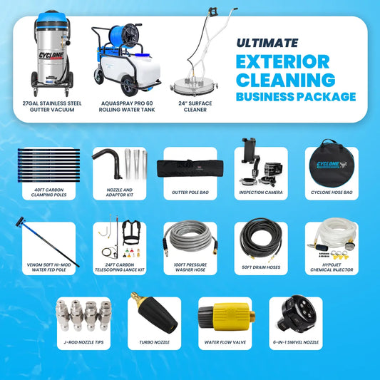 Ultimate Commercial Exterior Cleaning Business Start-up Package