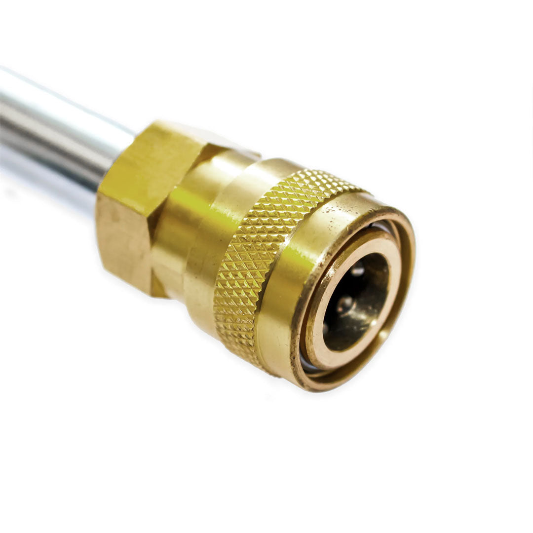 Gallery image 4 for 18" Lance with Nozzle Holder for Pressure Washer, inlet male M22, outlet 1/4 inch Quick Connector