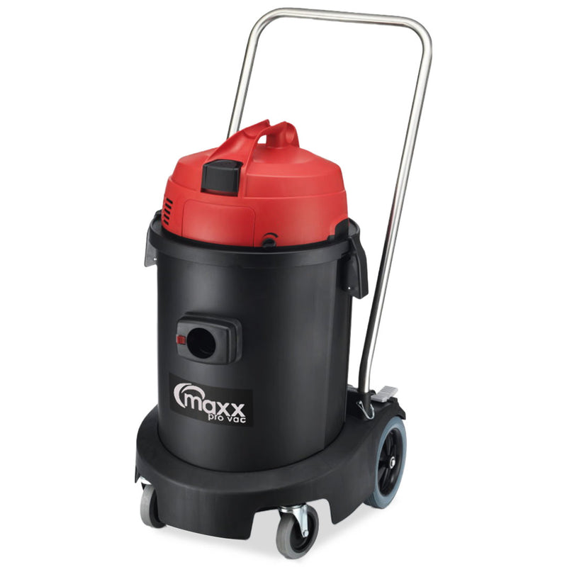 Maxx Pro Vac Commercial Dual Motor 1200W Polypropylene 12 Gallon Wet/Dry Vacuum