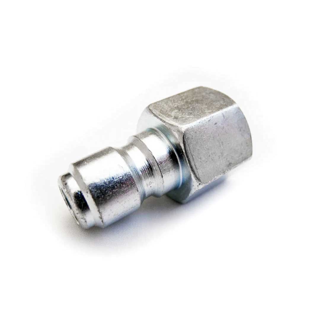 Gallery image 4 for 100ft 2610 PSI 100R1AT Heavy Duty Pressure Washer Hose 3/8" Male to 3/8" Female Quick Release Gray