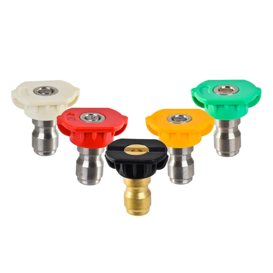 Gallery image 6 for Pro-Grade 5 Piece 1/4" Quick-Connect Pressure Washer Nozzle Kit