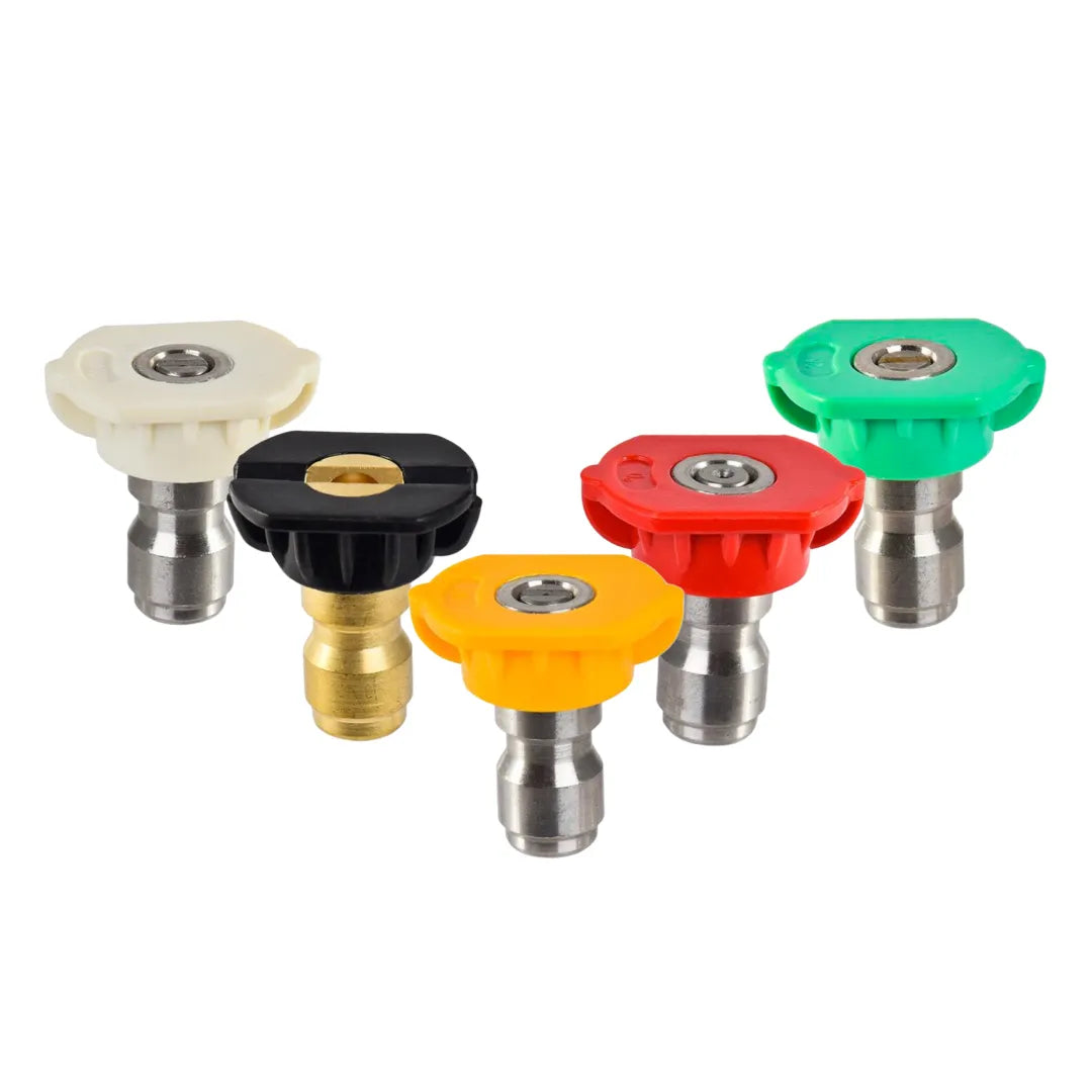 Gallery image 8 for Pro-Grade 5 Piece 1/4" Quick-Connect Pressure Washer Nozzle Kit