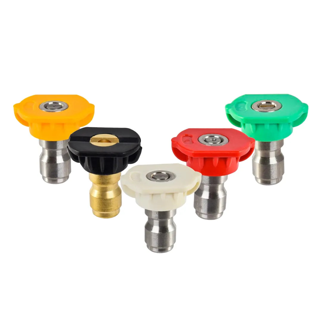 Gallery image 9 for Pro-Grade 5 Piece 1/4" Quick-Connect Pressure Washer Nozzle Kit