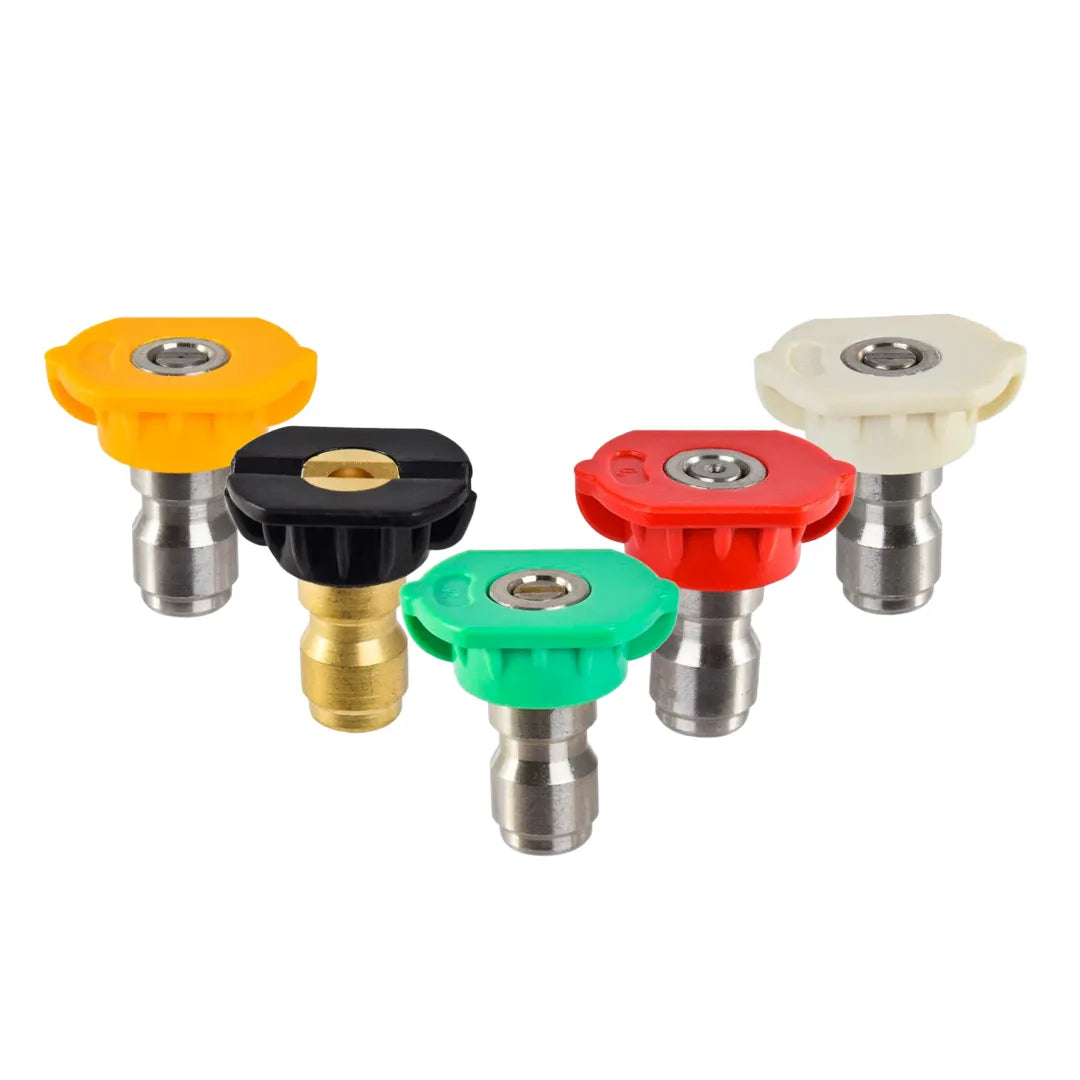 Pro-Grade 5 Piece 1/4" Quick-Connect Pressure Washer Nozzle Kit