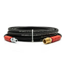 30 ft 3200 PSI pressure washer hose — 5/16" ID single steel-wire braid, replacement for prosumer gas pressure washers