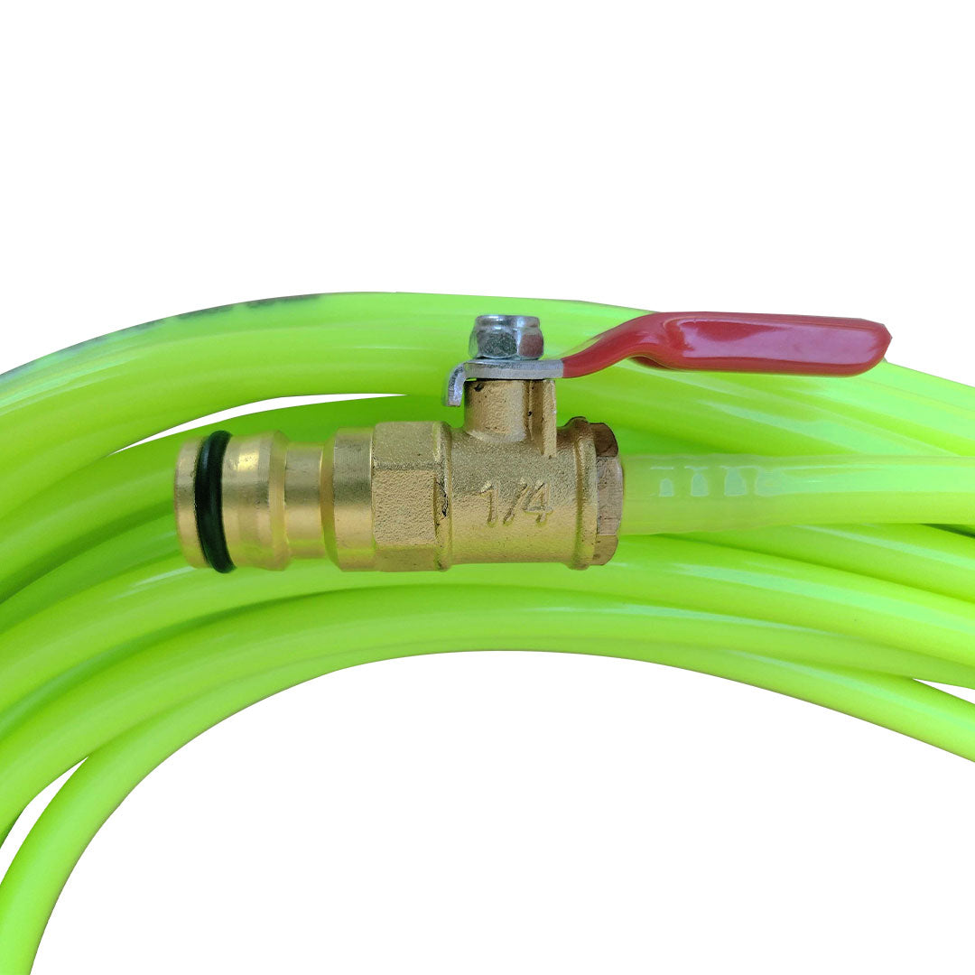Gallery image 2 for Replacement Waterfed Pole Hose and Cut Off Valve (5/16" OD)