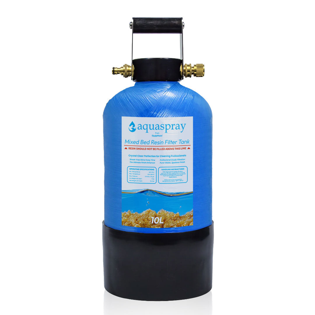 Main product image of the 10 liter Deionizing Resin Tank.