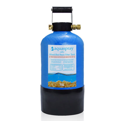 Main product image of the 15 liter Deionizing Resin Tank.