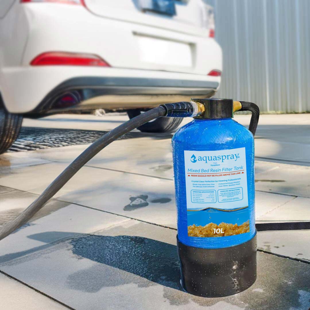 Gallery image 5 for 3 Gallon Mixed Bed DI Resin Tank for Spot-Free Rinsing &amp; Pure Water Window and  Solar Panel Cleaning