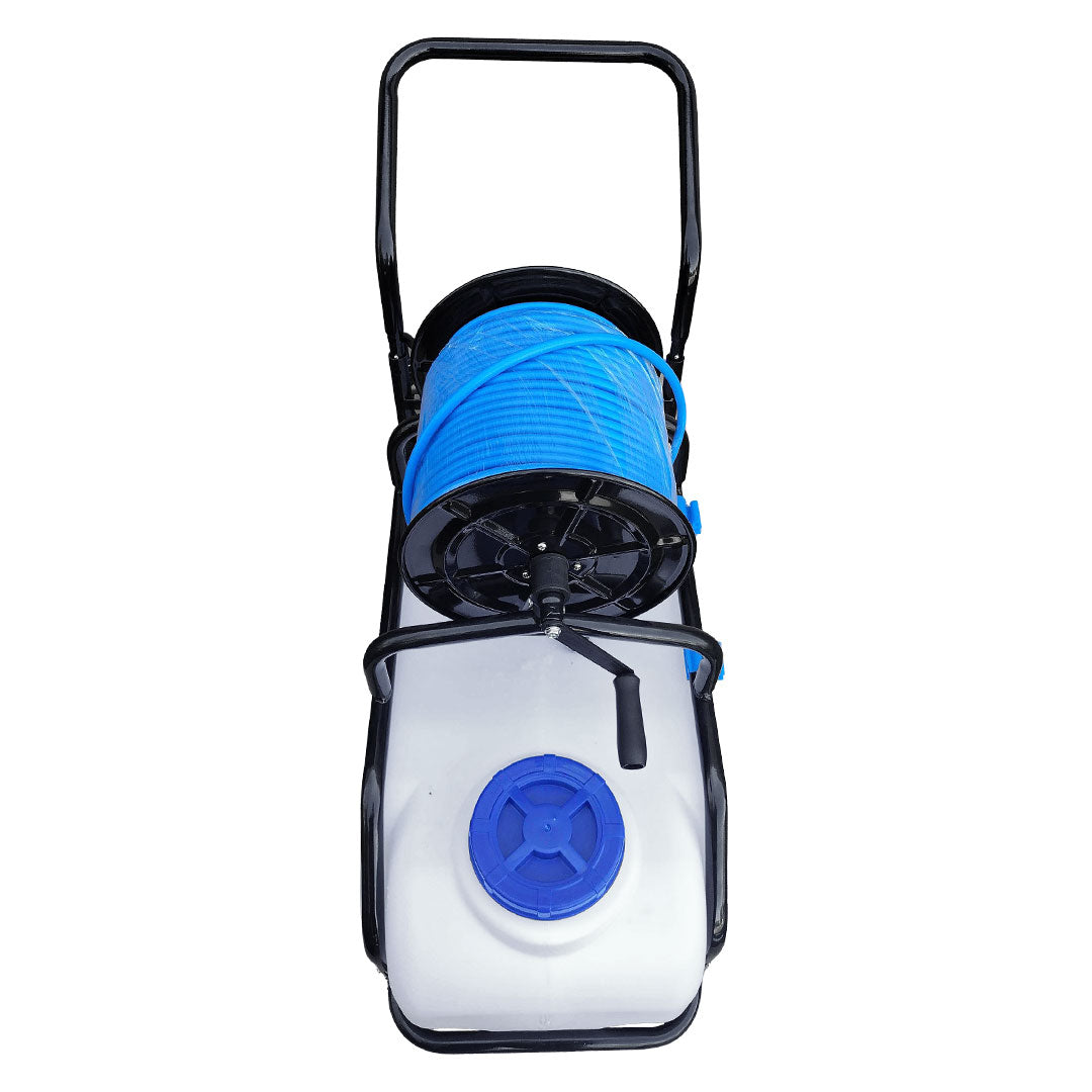 Gallery image 6 for AquaSpray Pro 60 Rolling Water Pumping Tank – 16 Gallon, Battery-powered with Rechargeable 12V Battery