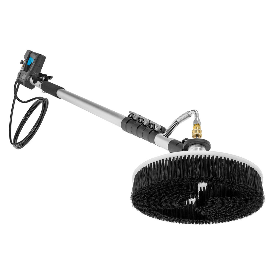 Gallery image 2 for Rotary Solar Panel &amp; Roof Cleaning Brush With 18ft Telescopic Lance for Pressure Washers by Aquaspray®