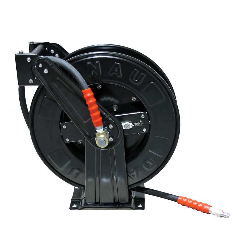 Self Retracting High Pressure 50 Foot Hose Reel