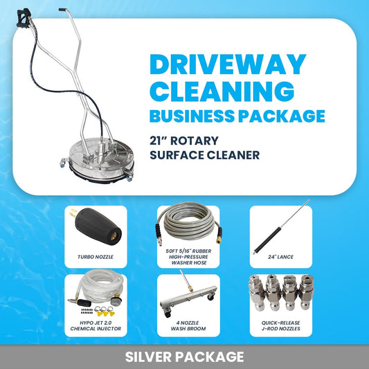Silver Driveway Cleaning Specialist Business Package
