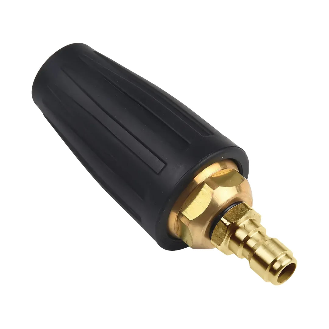 Rotating Turbo Nozzle for Pressure Washers – 1/4" Quick Connect, Ceramic Head, Circular High-Pressure Spray