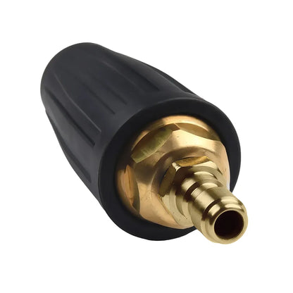 Rotating Turbo Nozzle for Pressure Washers – 1/4" Quick Connect, Ceramic Head, Circular High-Pressure Spray