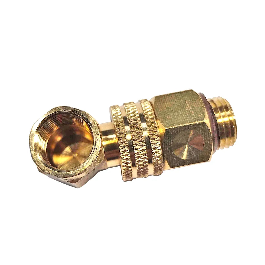 Gallery image 2 for Pro45 and Pro60 Water Hose Brass Elbow Connector
