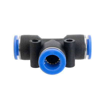 3 Port T Plastic Push Fit Connector for AquaSpray Venom Water Fed Poles