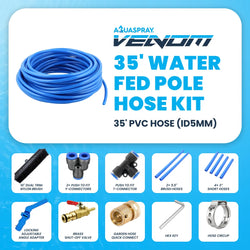 35 Foot Hose Kit for AquaSpray Venom Water Fed Poles
