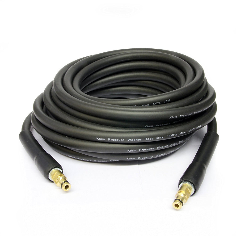 25 Foot Karcher Replacement Pressure Washer Hose Click to Click (fits Newer Karcher trigger guns)