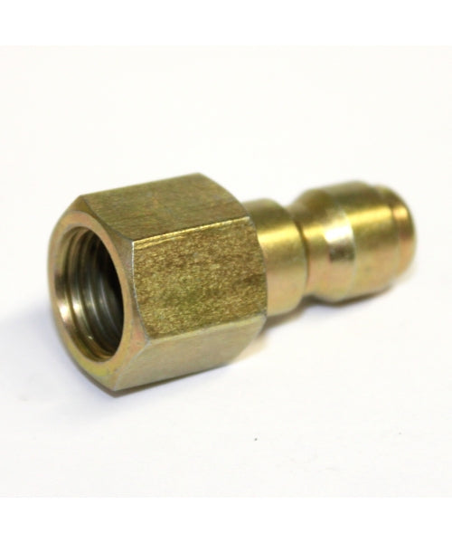 1/4" Female NPT Screw Thread to Quick Connect 1/4" Male, extend lance of your pressure washer with this coupling