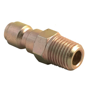 1/4" Male NPT Screw Thread to Quick Connector 1/4" Male for adding accessories to your pressure washer