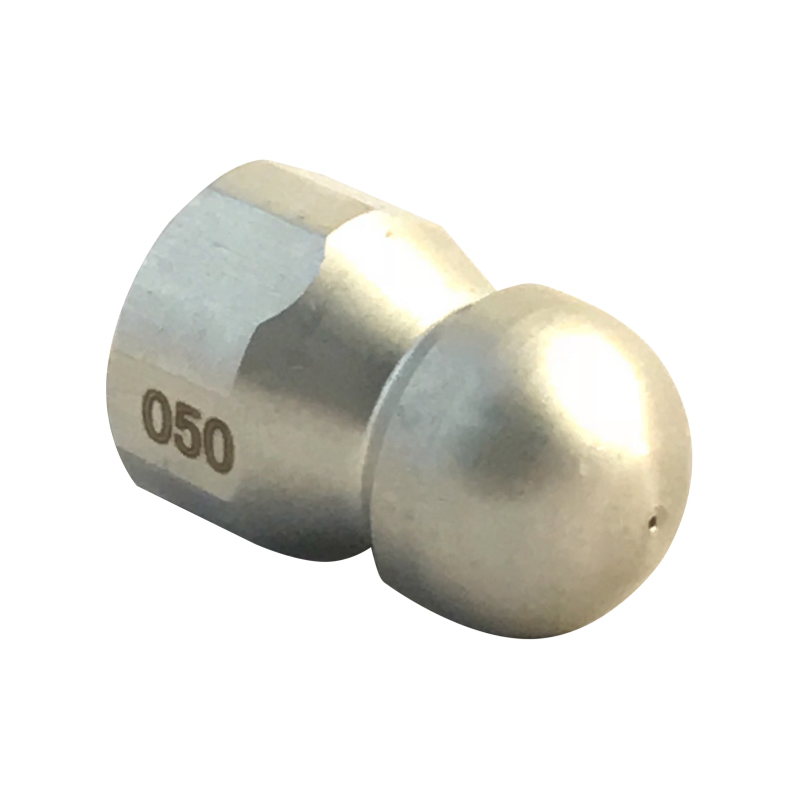 Gallery image 1 for Drain Sewer Cleaning Nozzle for Jetting - 3/8 inch NPT female thread, 5500 psi,  045 jet size