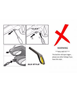 50 Foot Karcher Replacement Pressure Washer Hose M22F to Click (fits New Karcher trigger guns)