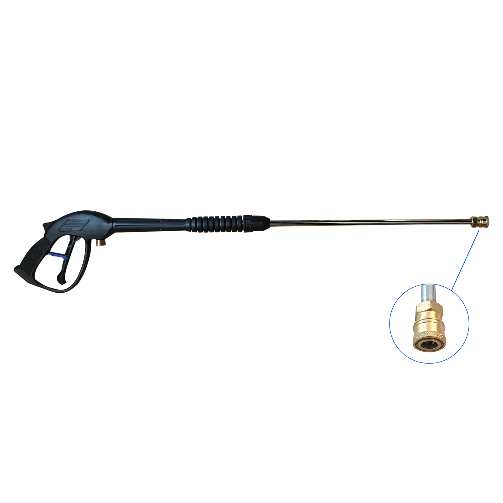 Gallery image 4 for Pressure Washer Kit for Domestic Machines with 3000 PSI Hose, Trigger Gun, Extension Lance and Snow Foam Bottle