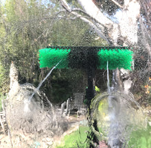 Load image into Gallery viewer, AquaSpray Water Fed Pole Kit for Window or Solar Cleaning (20 Foot Reach) with Double Gooseneck and Squeegee.